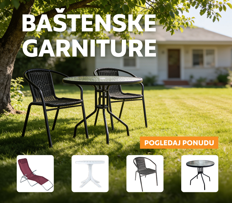 Baštenske garniture 2026