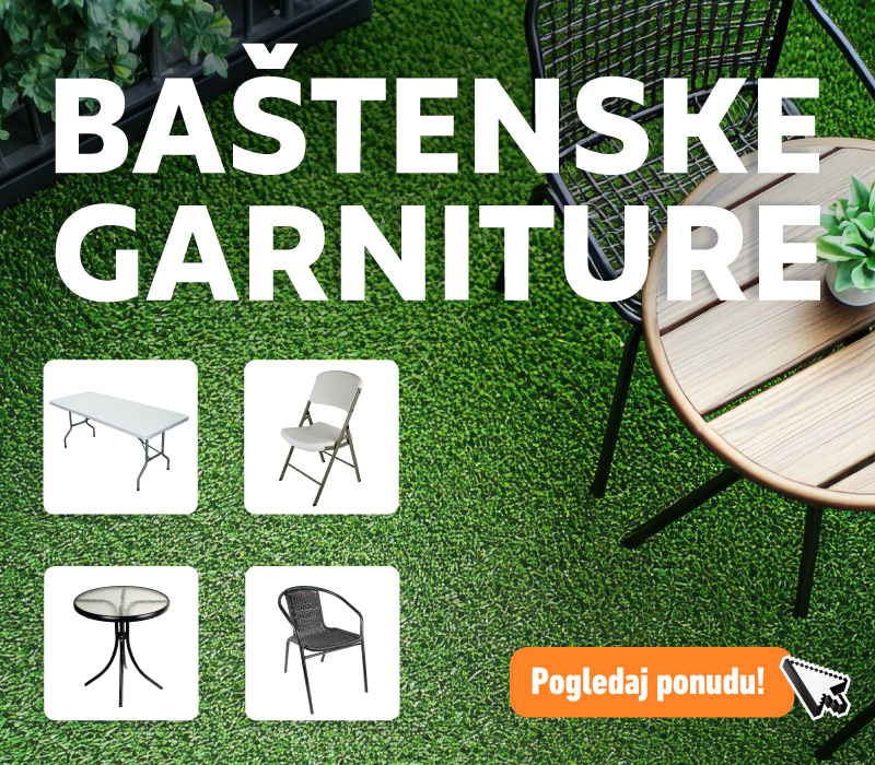 Baštenske garniture 2025
