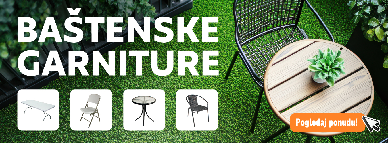 Baštenske garniture 2025