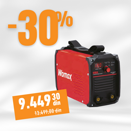 APARAT ZA ZAVARIVANJE W-ISG 200 INVERTORSKI