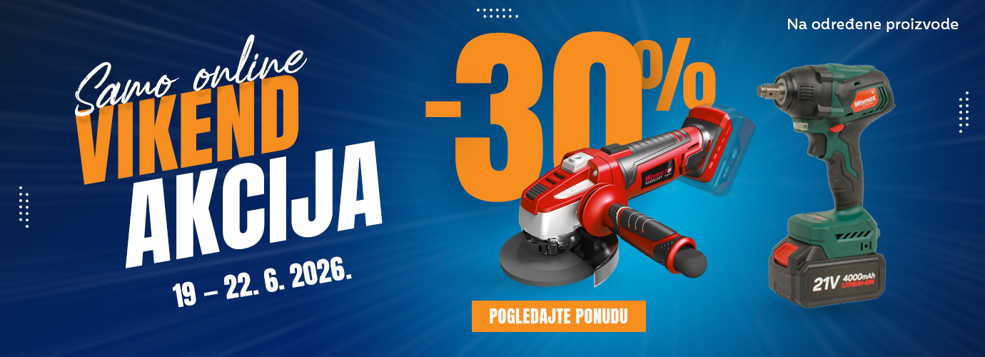 Vikend akcija, samo na sajtu