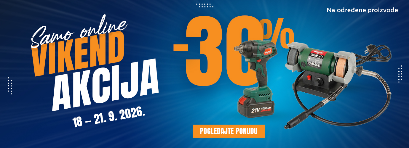 Vikend akcija, samo na sajtu