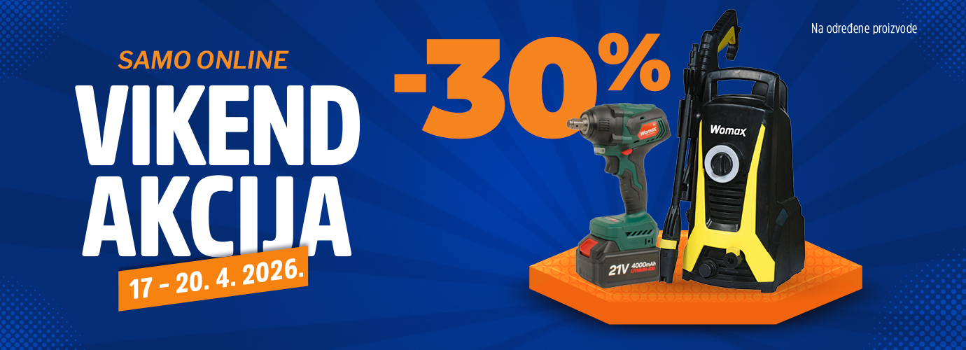 Vikend akcija, samo na sajtu