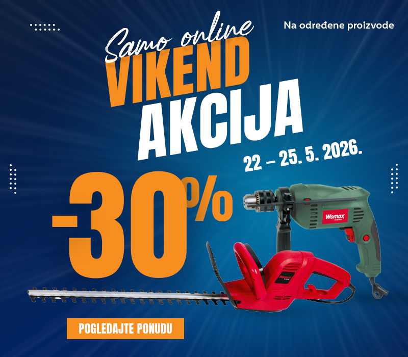 Vikend akcija, samo na sajtu