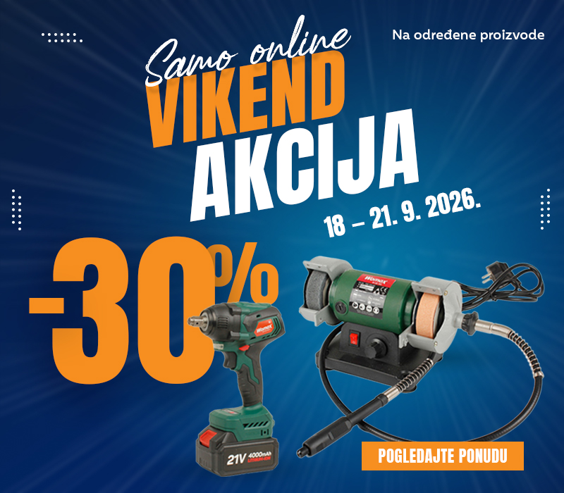Vikend akcija, samo na sajtu