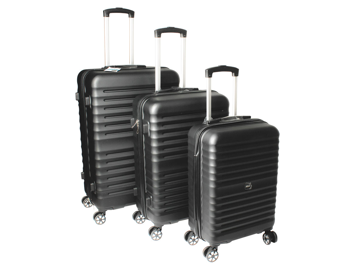 KOFER SET 3 KOM CRNI 