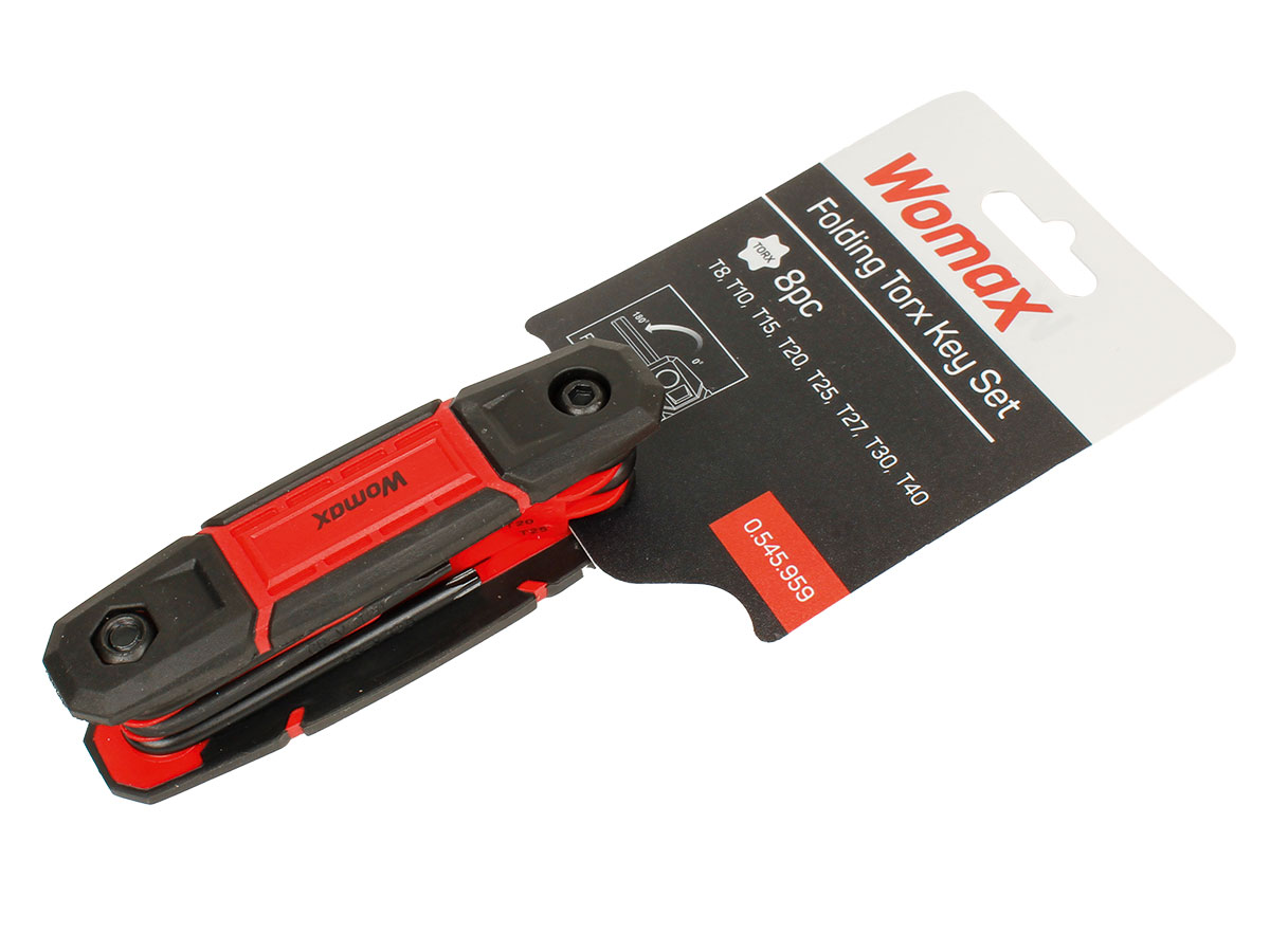 KLJUČ TORX 8 KOM SKLOPIVI 