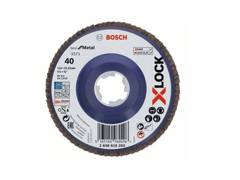 X-LOCK FLAP DISK G 60 115MM 