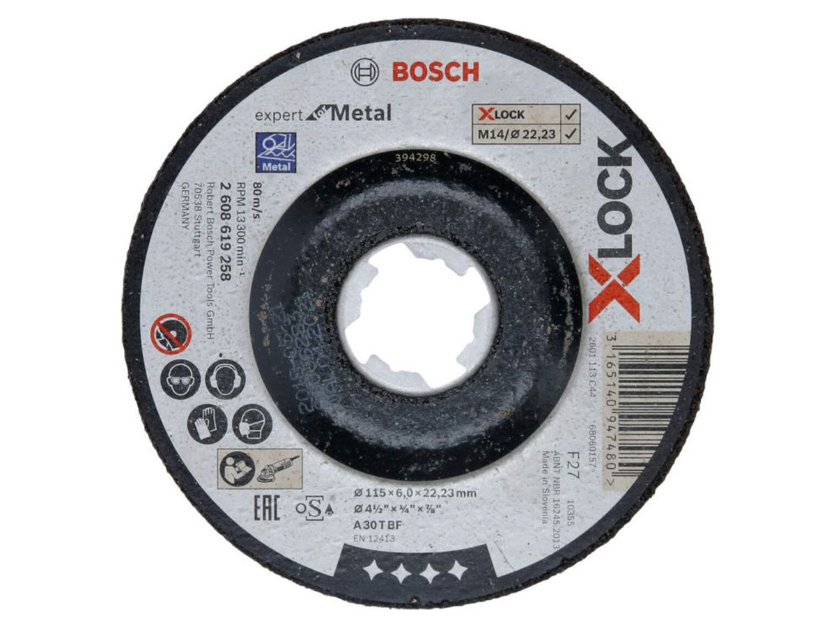 X-LOCK REZNA PLOČA ZA METAL&INOX 115 X 6 
