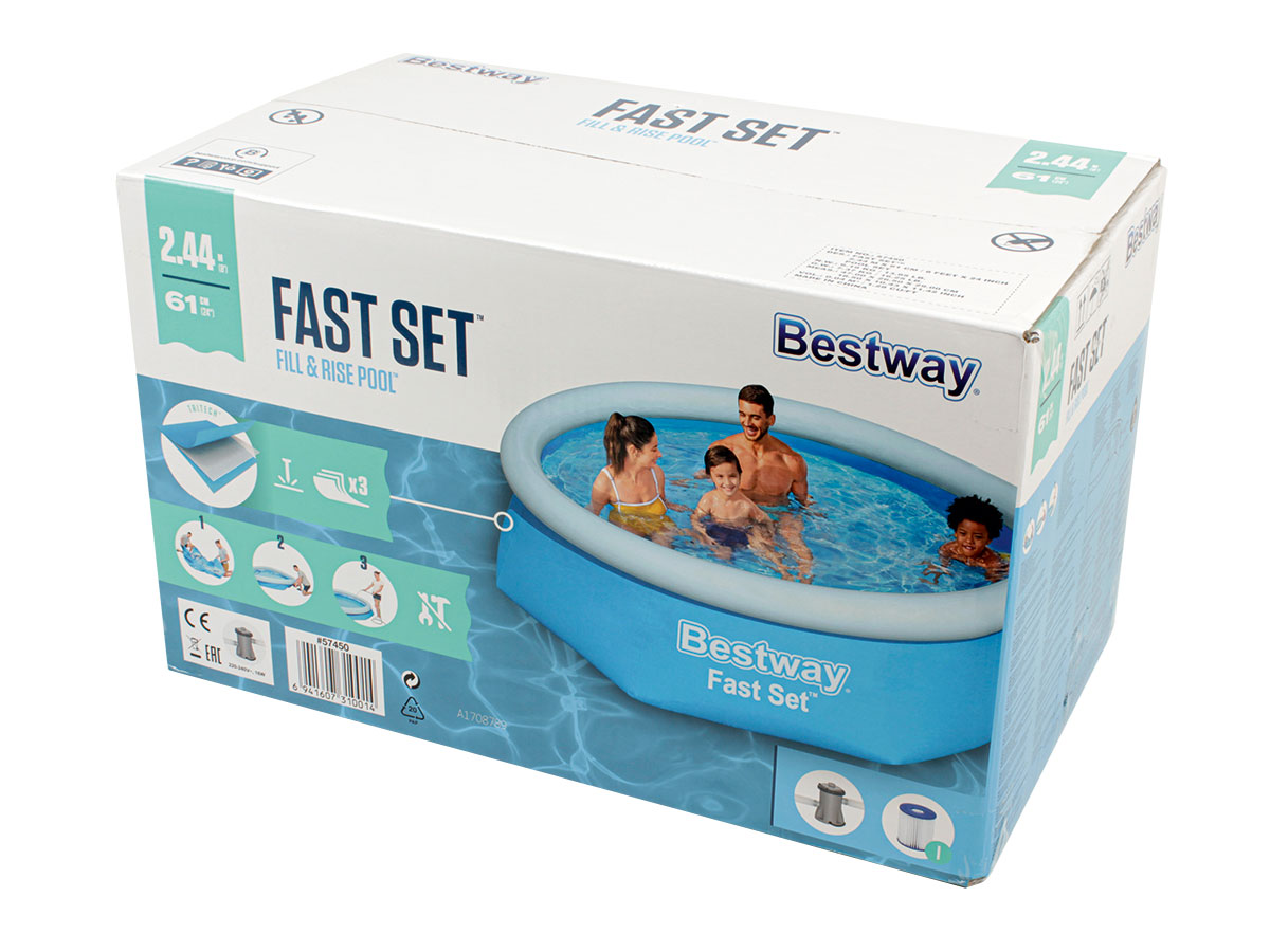 BAZEN 244x61 CM SET- BESTWAY 