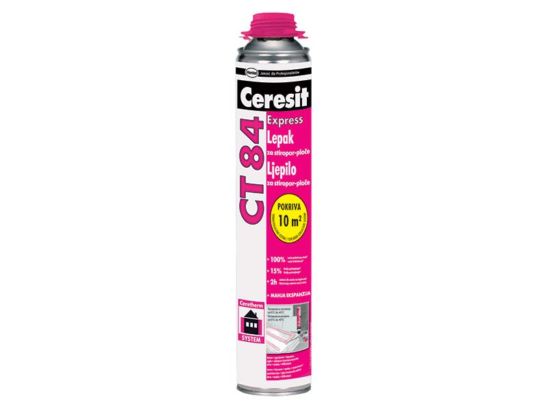 PUR PENA CERESIT CT84 ZA STIROPOR 750ML 