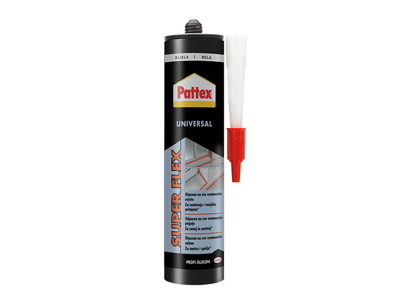 SILIKON UNIVERZALNI BELI PATTEX 