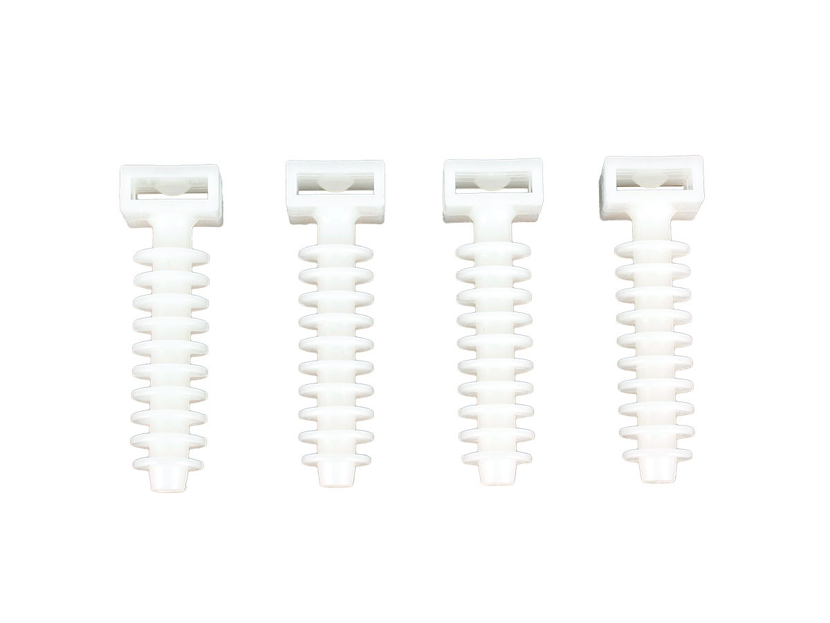 DRŽAČ ZA VEZICE 6.6MM UKUCAVAJUĆI SET 100 KOM 