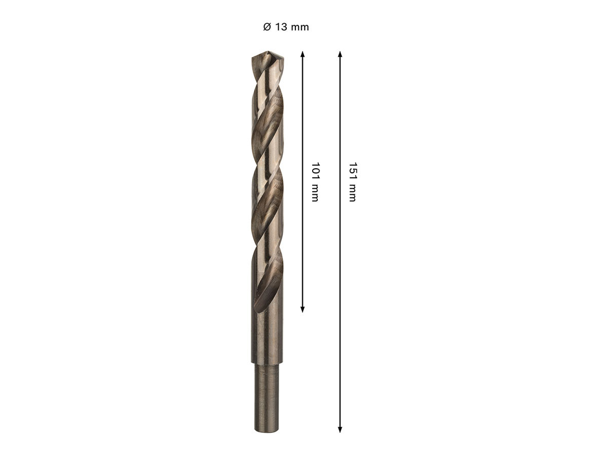 BURGIJA PRO Inox HSS-Co 13mm reduk 