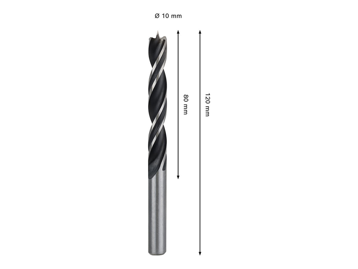 BURGIJA O10x75x120mm ZA DRVO PRO 
