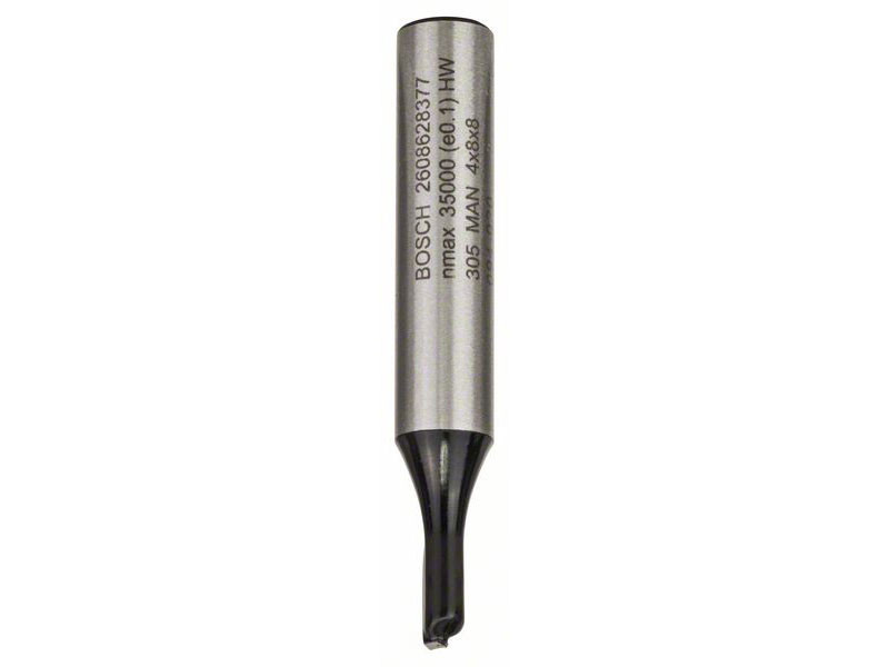 GLODALO RAVNO 8 mm, D1 4 mm, L 8 mm, G 51 mm 