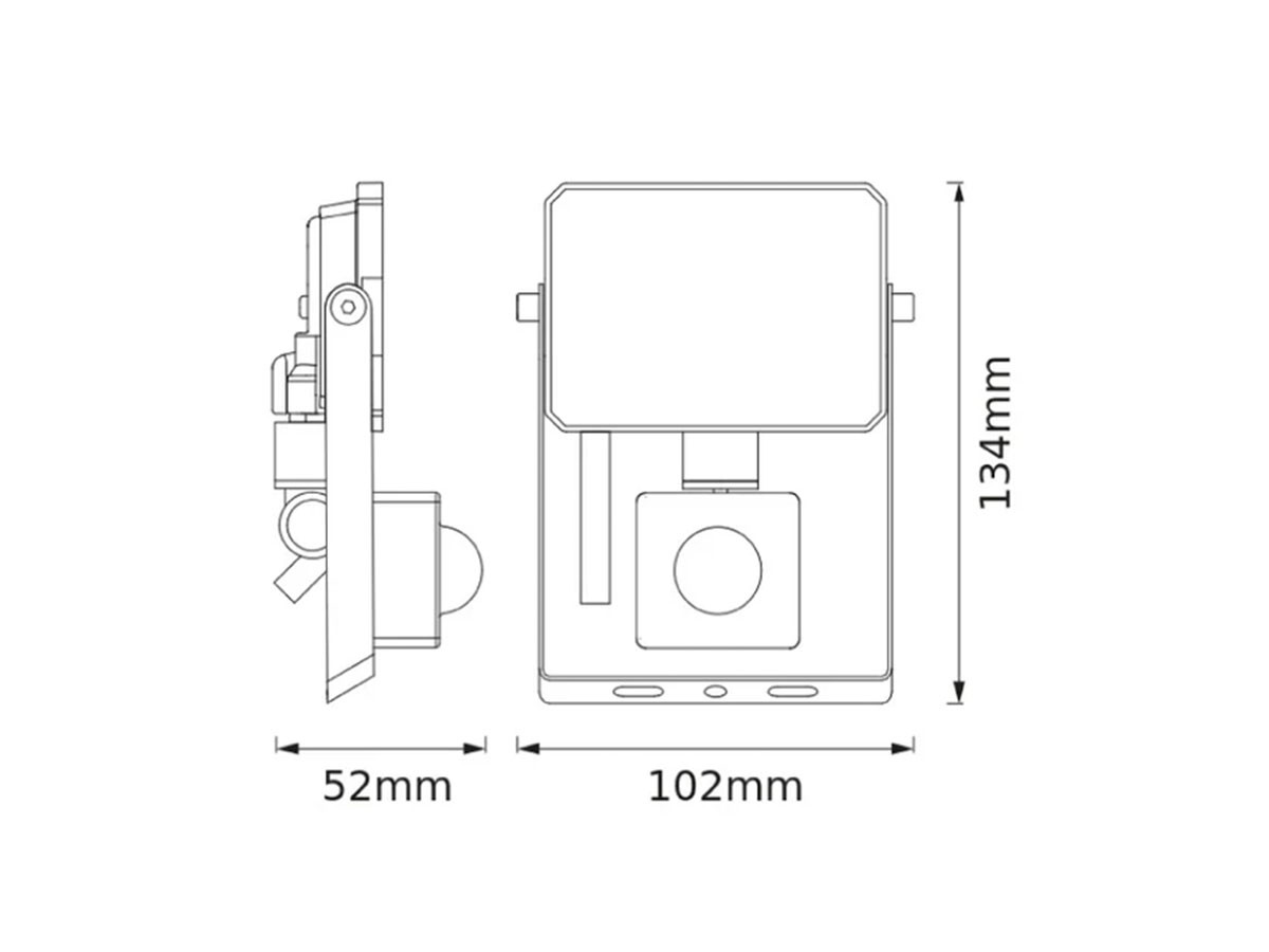 LED REFLEKTOR LUX SA SENZOROM 10W 6500K 