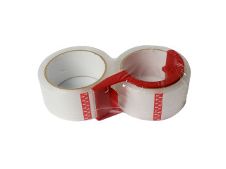 LEPLJIVA TRAKA 48mm x 50m SET 2 KOM SA DISPENZEROM 