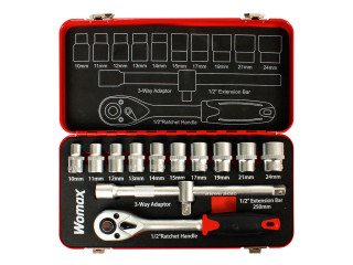 KLJUC NASADNI SA RACNOM 1/2'' SET 12 KOM 