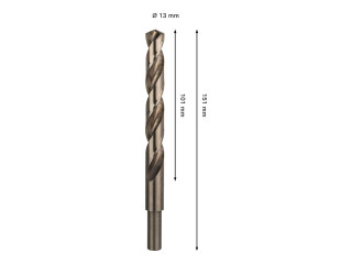 BURGIJA PRO Inox HSS-Co 13mm reduk 