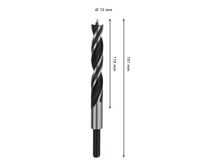 PRO burgija za drvo 13x151mm CYL 1kom 