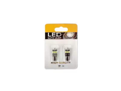 SIJALICA ZA AUTO LED T10X36 BELA SET 2 KOM 