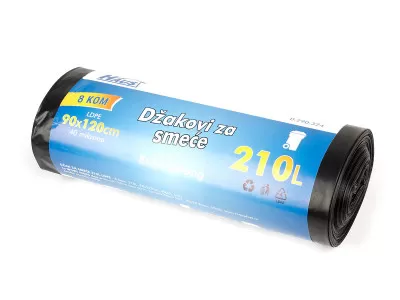 DŽAK ZA SMEĆE 210L LDPE 8/1 