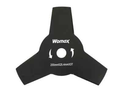 SEČIVO ZA TRIMER 255x25.4mm 3 KRAKA 