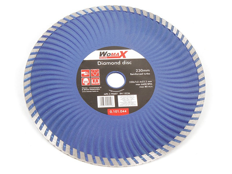 REZNA PLOČA DIJAMANTSKA O230mm  TURBO 