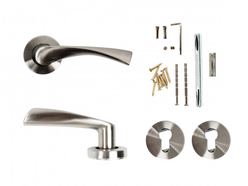 KVAKA ALUMINIJUMSKA SA ROZETOM ZA CILINDAR 