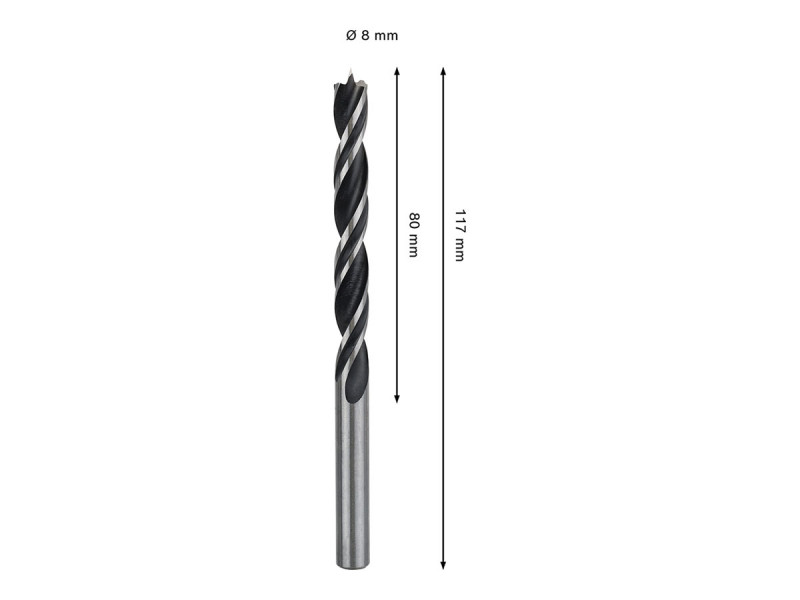 PRO burgija za drvo 8x117mm 