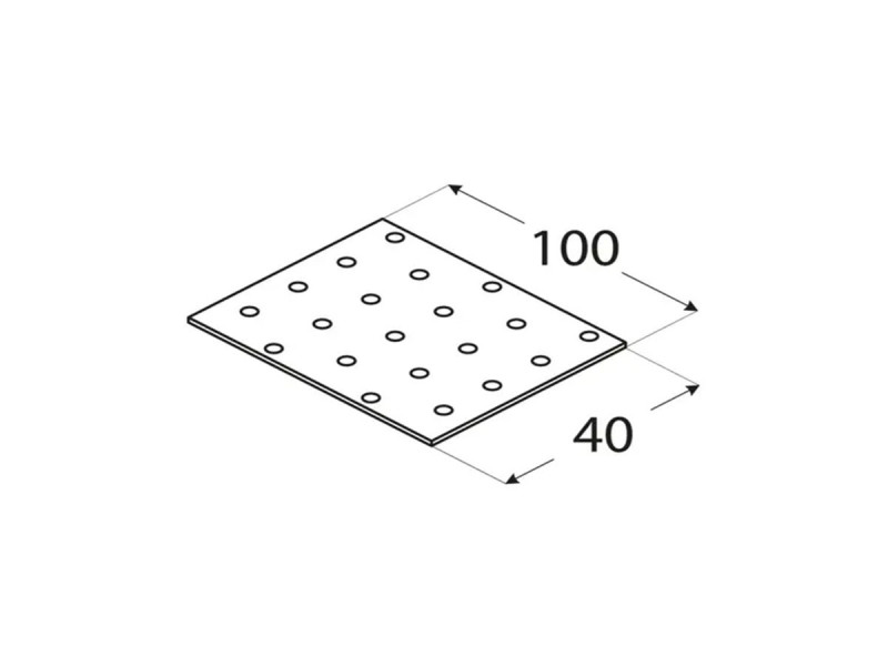 PP 2 - ANKER PLOČA 100X40 MM 