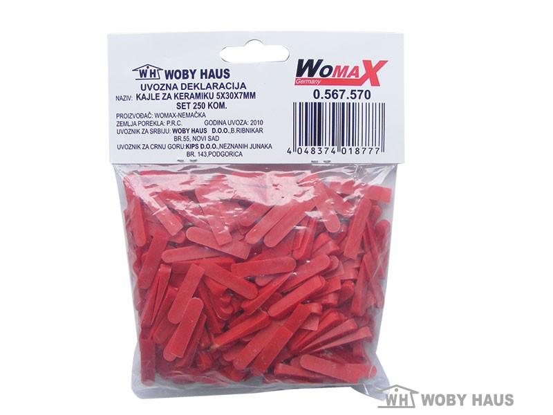 Kajle Za Keramiku 5x30x7mm Set 250 Kom 0567570 Woby Haus Online