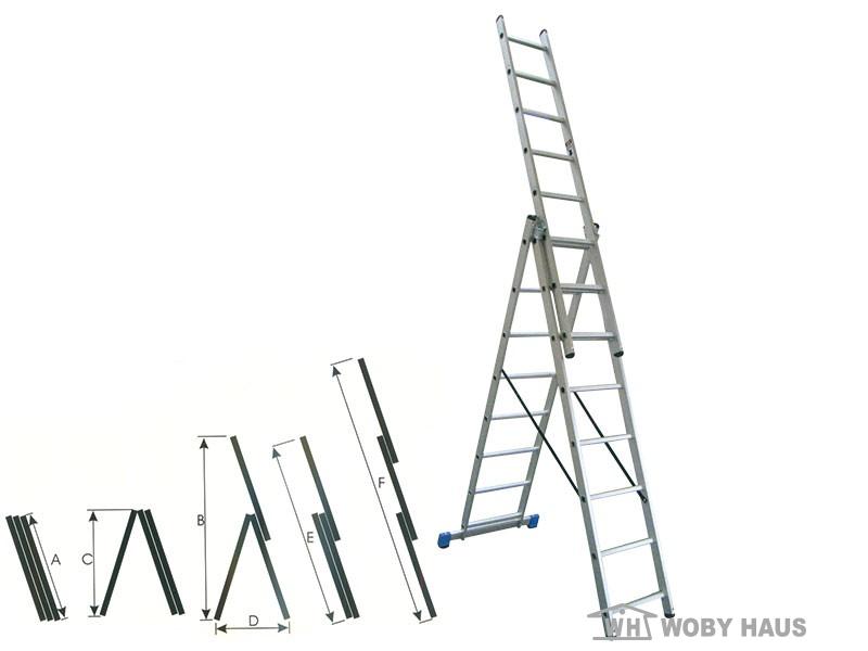 MERDEVINE ALUMINIJUMSKE 3X12 76402632 | Woby Haus Online