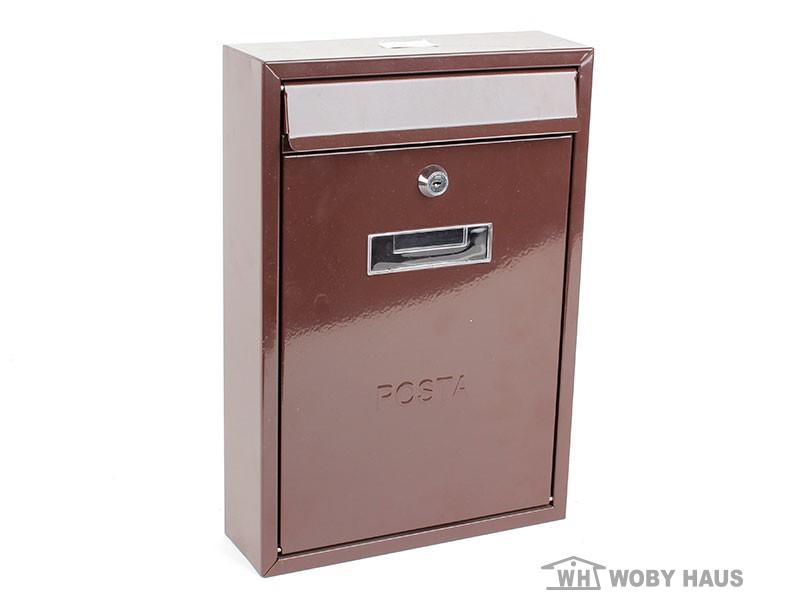 Postansko Sanduce 240x75x350mm Braon 0200027 Woby Haus Online