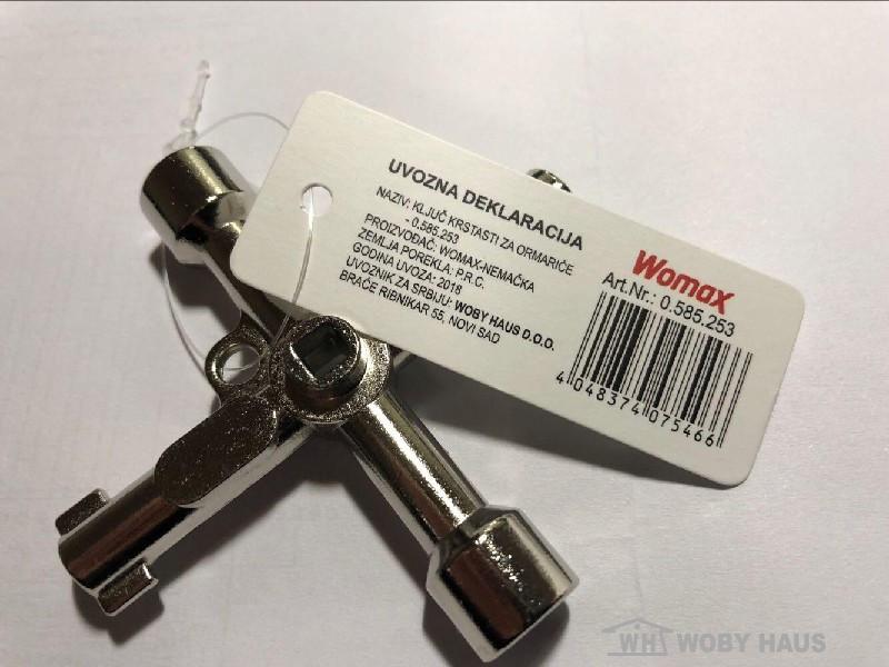Kljuc Krstasti Za Ormarice 0585253 Woby Haus Online